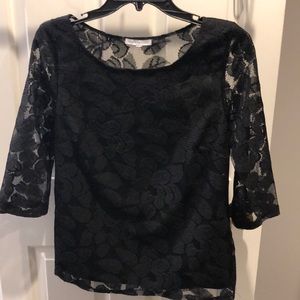 Black Lace Top